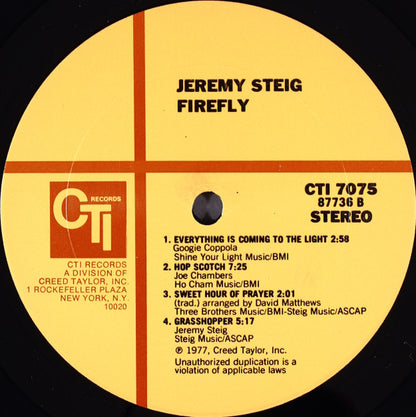 Jeremy Steig - Firefly