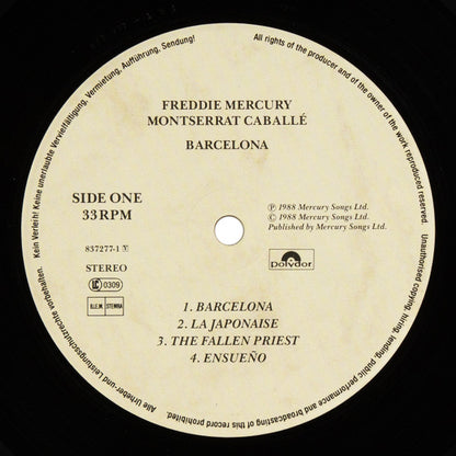 Freddie Mercury - Barcelona