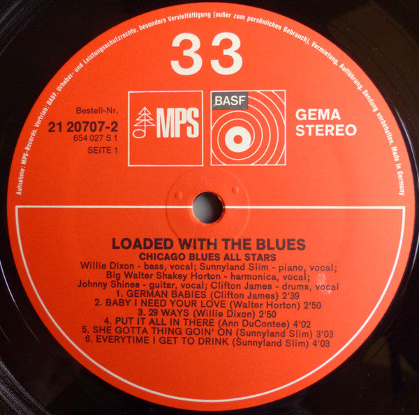 Chicago Blues All Stars - Loaded With The Blues