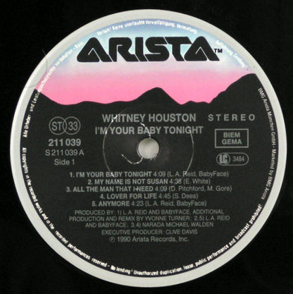 Whitney Houston - I'm Your Baby Tonight