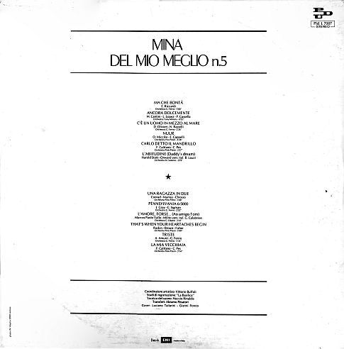 Mina - ...Del Mio Meglio N.5