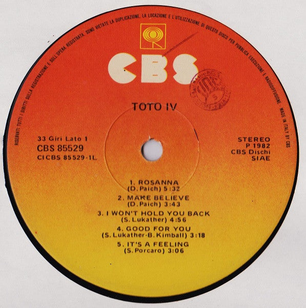 Toto - Toto IV