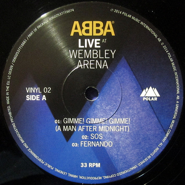 ABBA - Live At Wembley Arena (nuovo) - 40° anniversario