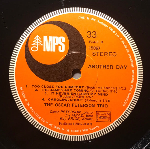 The Oscar Peterson Trio - Another Day