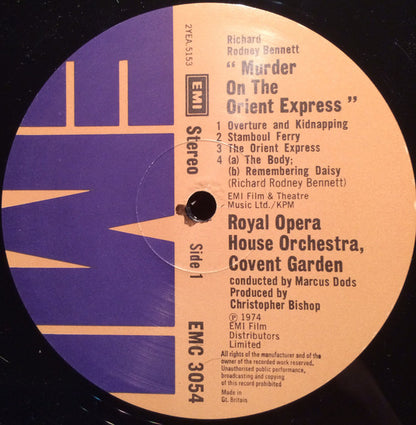 Richard Rodney Bennett - Agatha Christie's Murder On The Orient Express (Original Soundtrack Recording)