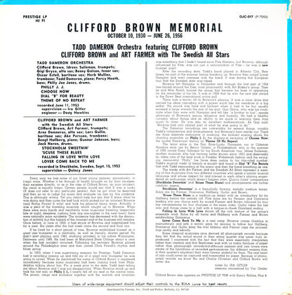 Clifford Brown - Memorial