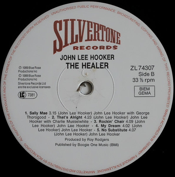 John Lee Hooker - The Healer
