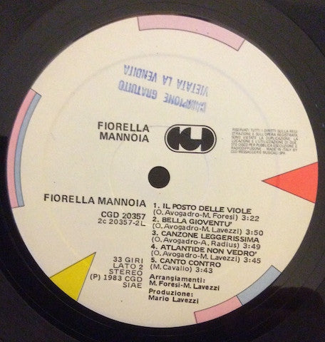 Fiorella Mannoia - Fiorella Mannoia