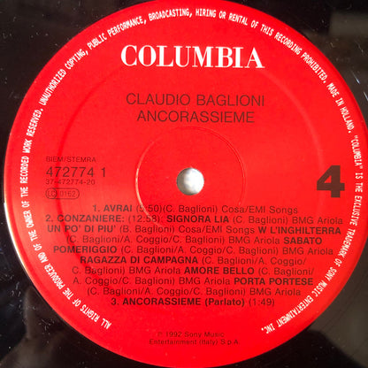 Claudio Baglioni - Ancorassieme