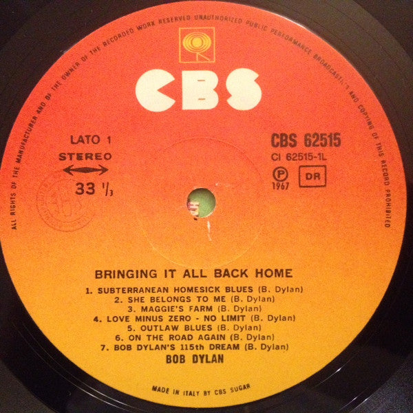 Bob Dylan - Bringing It All Back Home