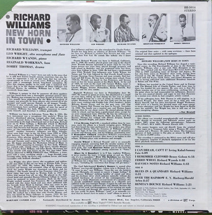 Richard Williams - New Horn In Town