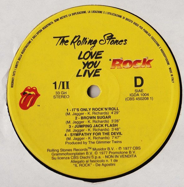 The Rolling Stones - Love You Live