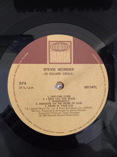 Stevie Wonder - In Square Circle