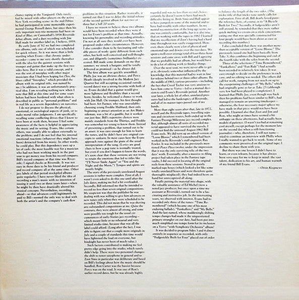 Bill Evans - The "Interplay" Sessions