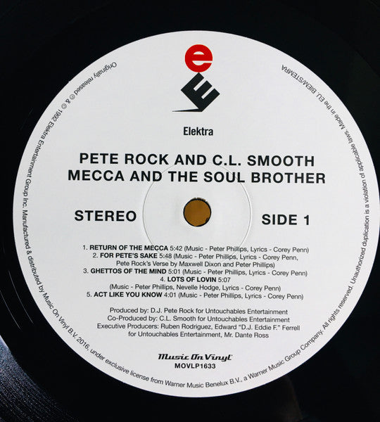 Pete Rock & C.L. Smooth - Mecca And The Soul Brother