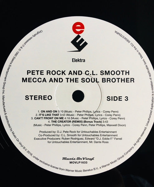 Pete Rock & C.L. Smooth - Mecca And The Soul Brother