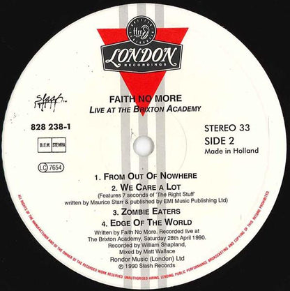 Faith No More - Live At The Brixton Academy