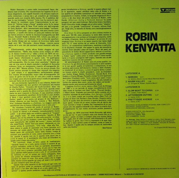 Robin Kenyatta - Nomusa
