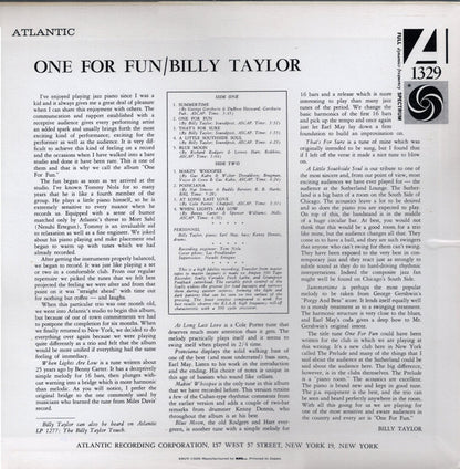 Billy Taylor - One For Fun