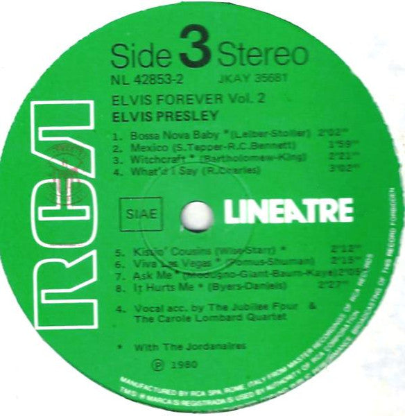 Elvis Presley - Elvis Forever, Vol. 2
