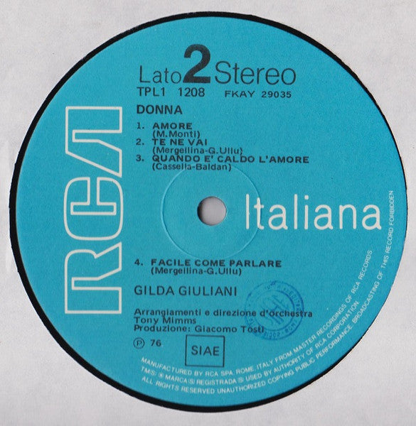 Gilda Giuliani - Donna