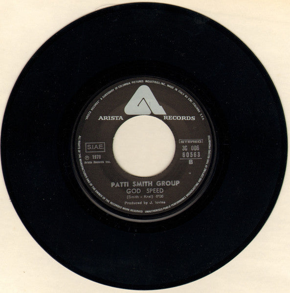Patti Smith Group - Because The Night / God Speed