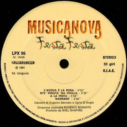 Musicanova - Festa Festa