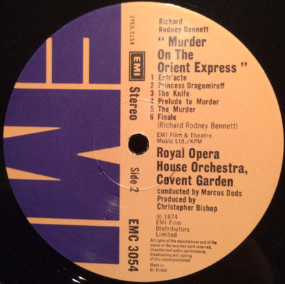 Richard Rodney Bennett - Agatha Christie's Murder On The Orient Express (Original Soundtrack Recording)