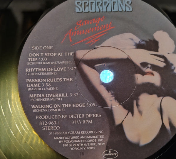 Scorpions - Savage Amusement