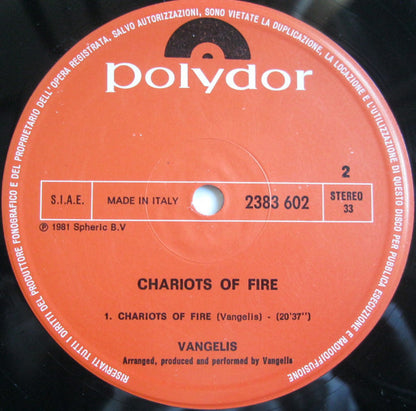 Vangelis - Chariots Of Fire