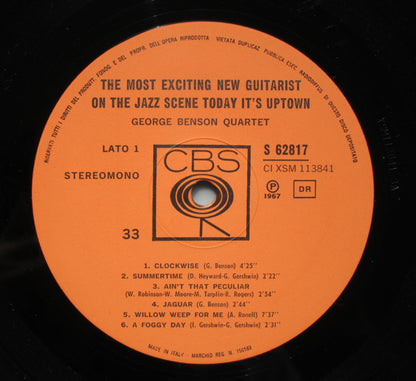 The George Benson Quartet - It's Uptown