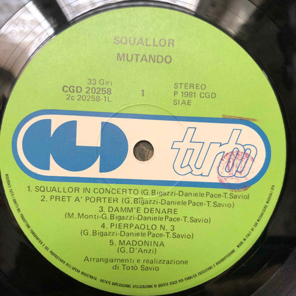 Squallor - Mutando