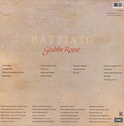 Franco Battiato - Giubbe Rosse