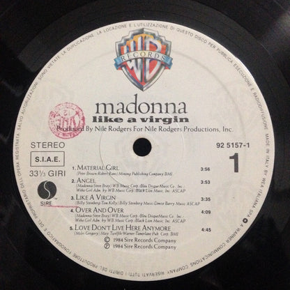 Madonna - Like A Virgin
