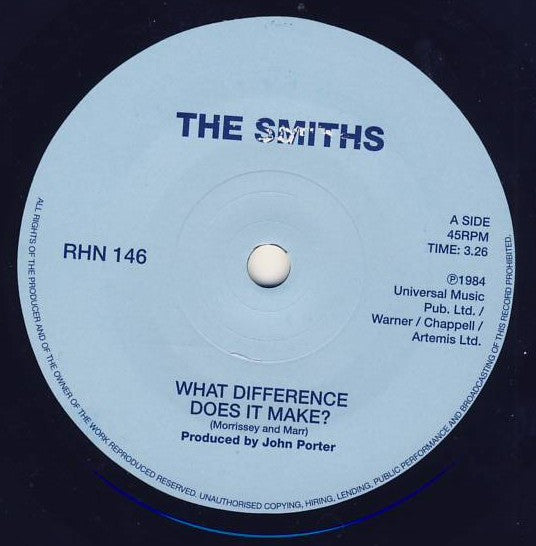 The Smiths - What Difference Does It Make? (7")