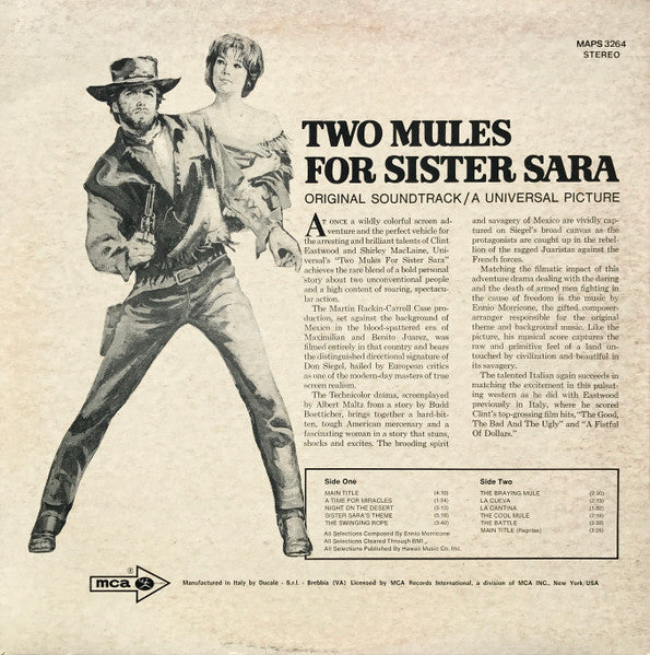 Ennio Morricone - Two Mules For Sister Sara
