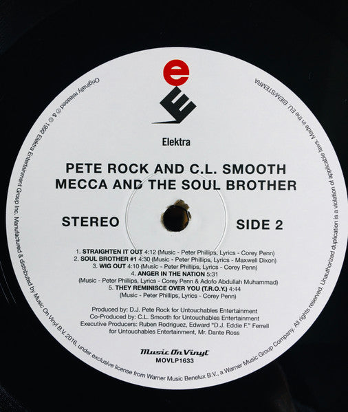 Pete Rock & C.L. Smooth - Mecca And The Soul Brother