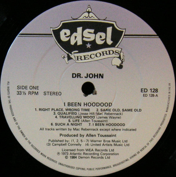 Dr. John - I Been Hoodood