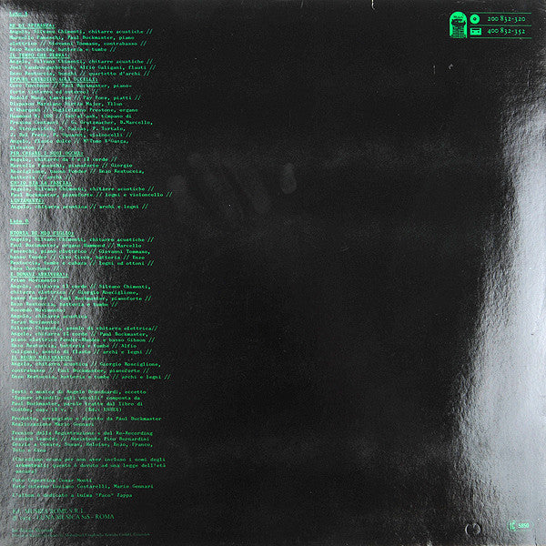Angelo Branduardi - Italian Version Of 1st LP Released 1974