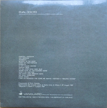 Joan Baez - Joan Baez In Italy
