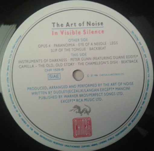 The Art Of Noise - In Visible Silence