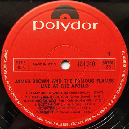James Brown - Live At The Apollo
