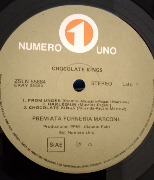 Premiata Forneria Marconi - Chocolate Kings