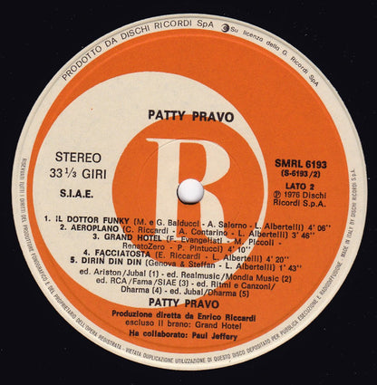 Patty Pravo - Patty Pravo