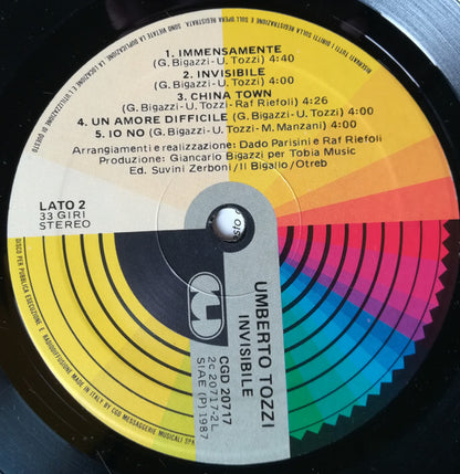 Umberto Tozzi - Invisibile