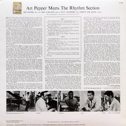 Art Pepper - Art Pepper Meets The Rhythm Section