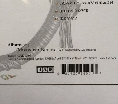 Blonde Redhead - Misery Is A Butterfly