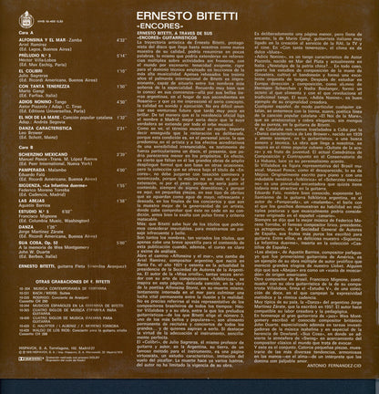 Ernesto Bitetti - Encores