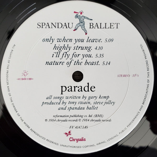Spandau Ballet - Parade