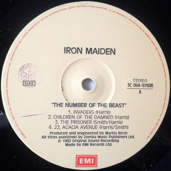 Iron Maiden - The Number Of The Beast